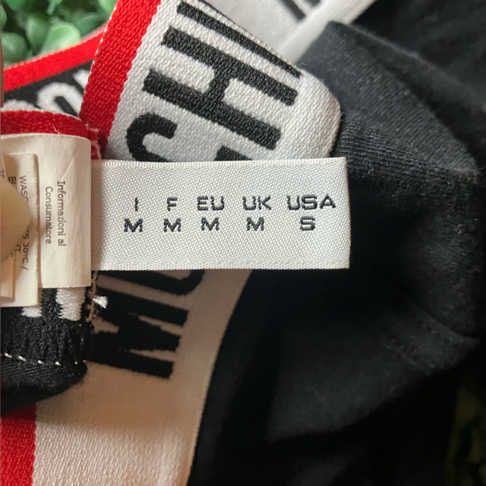 MOSCHINO [NWOT] Black LOGO Boxer Briefs with Branded Waistband Size Medium - Picture 5 of 8